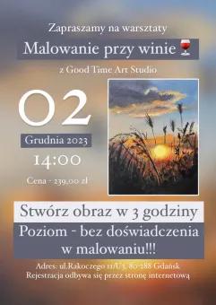 Malowanie przy winie