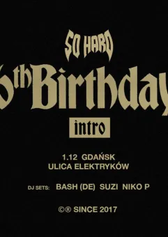 So Hard Birthday Intro 