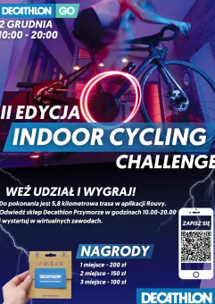 Indoor Cycling Challenge z Decathlon Trójmiasto