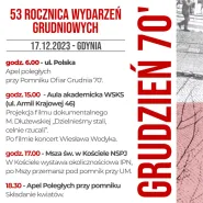 Rocznica Grudnia 70 w Gdyni | Dzielnieśmy stali, celnie rzucali