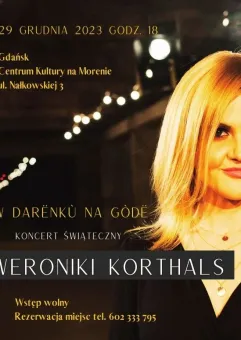 Świąteczny koncert Weroniki Korthals
