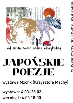 Japońskie poezje. Wernisaż wystawy Mxchx (Krzysztofa Machy)