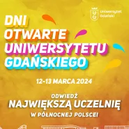 Zapraszamy na Dni Otwarte Uniwersytetu Gdańskiego
