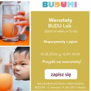 BUDU Lab (4-10 lat) - Eksperymenty z jajem