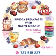 Sunday Breakfasts with Native Speaker (rozmowa w języku angielskim dla dorosłych)