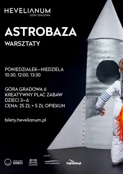 Astrobaza | warsztaty dla dzieci w Kreatywnym Placu Zabaw