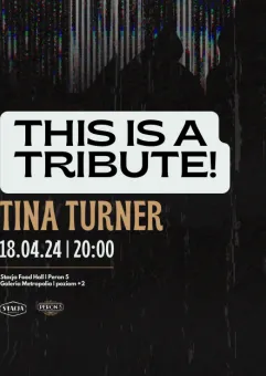This is a tribute! Tina Turner