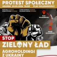 Protesty rolników w Gdańsku