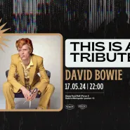 This is a tribute! David Bowie