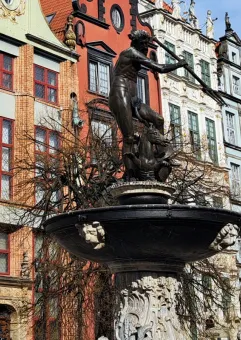 Spacer tematyczny po mieście: gdańskie fontanny i zdroje