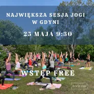 Największa sesja jogi w Gdyni 