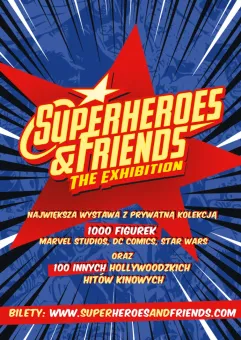 Wystawa Superheroes & Friends 
