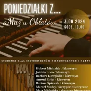 Poniedziałki z aMuz u Oblatów - Koncert studentów klas instrumentów historycznych i harfy