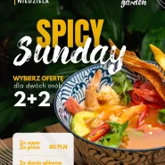 Spicy Sunday w Olivia Garden! 2x zupa/danie główne + 2x piwo