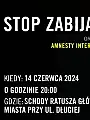 Cichy protest "Stop Zabijaniu Cywilów"