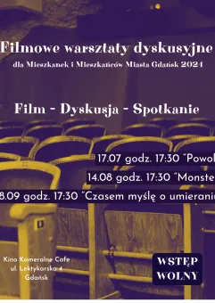 Filmowe Warsztaty Dyskusyjne dla Mieszkanek i Mieszkańców Miasta Gdańsk 2024 . Pokaz filmu 