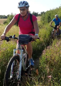 Popołudniowa wycieczka rowerowa po pracy, nad Jezioro Marchowo