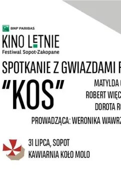 Spotkanie BNP Paribas Kino Letnie: Robert Więckiewicz, Matylda Giegżno i Dorota Roqueplo