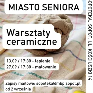 Miasto seniora: warsztaty ceramiczne