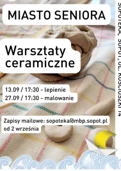 Miasto seniora: warsztaty ceramiczne