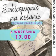 Szkicowanie na kolanie