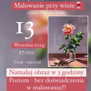 Malowanie przy winie