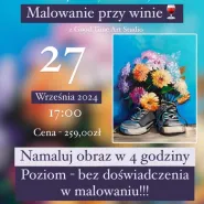 Malowanie przy winie