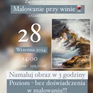 Malowanie przy winie