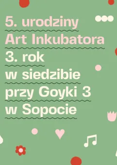 5. urodziny Art Inkubatora - Koncert specjalny Tomka Makowieckiego i przyjaciół