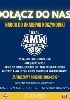 Nabór do Akademii BSA AMW Arka Gdynia