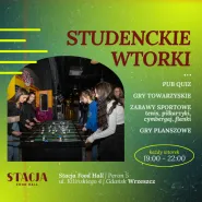 Studenckie wtorki | pub quiz, gry towarzyskie i planszowe, rozgrywki sportowe