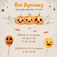 Bal dyniowy dla maluszków w wieku 1-4 lat