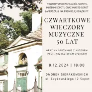 Promocja książki Czwartkowe Wieczory Muzyczne. 50 lat prof. Krzysztofa Sperskiego