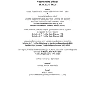 Peciña Wine Dinner
