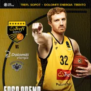 Koszykówka: TREFL Sopot - Dolomiti Energia Trento