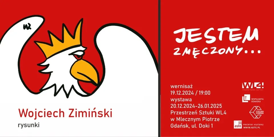 Wojciech Zimiński - Rysunki - uroczyste otwarcie 19 grudnia 2024
