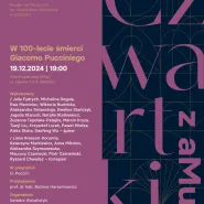 Koncert z cyklu Czwartki z aMuz: W 100-lecie śmierci Giacomo Pucciniego