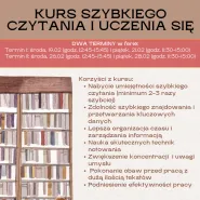 Kurs szybkiego czytania i uczenia się z Iwoną Solecką
