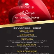 Degustacyjna Kolacja Walentynkowa w Restauracji Filharmonia