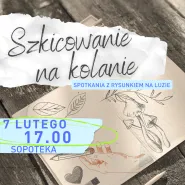 Szkicowanie na kolanie