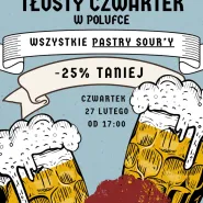 Tłusty czwartek w Polufce - wszystkie pastry sour 25% taniej i fontanna czekoladowa na barze!