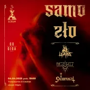 Samo zło | koncert: No One Leaves/ Bezświt/ Sacrophagist w SERUM | 04:04:2025