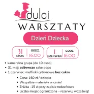 Warsztaty Cukiernicze na Dzień Dziecka
