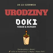 1 urodziny DOKI kebab & burger