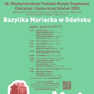 48. Międzynarodowy Festiwal Muzyki Organowej, Chóralnej i Kameralnej Gdańsk 2025