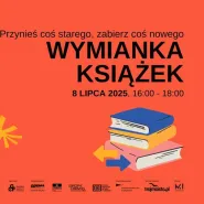 Przynieś coś starego, zabierz coś nowego | wymianka książek na patio