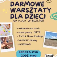 Darmowe warsztaty dla dzieci na plaży 