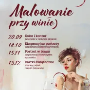 Malowanie przy winie: ekspresyjne portrety inspirowane znanymi artystami (malarstwo akrylowe)