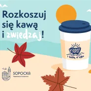 Sopot z kawą w ręku
