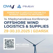 Międzynarodowa Konferencja Offshore Wind - Logistics & Supplies